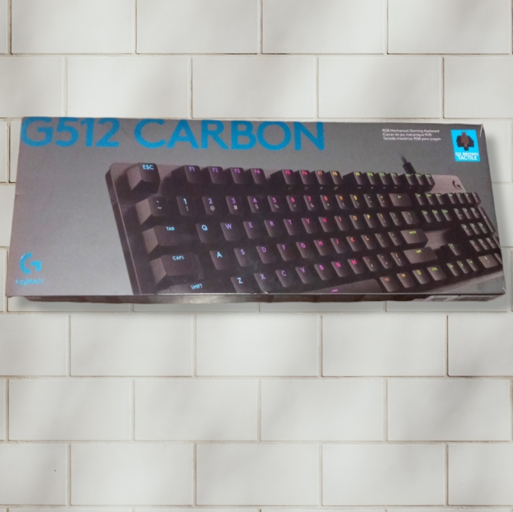 Logitech G512 Carbon Light Sync RGB Mechanical Gaming Keyboard W/USB